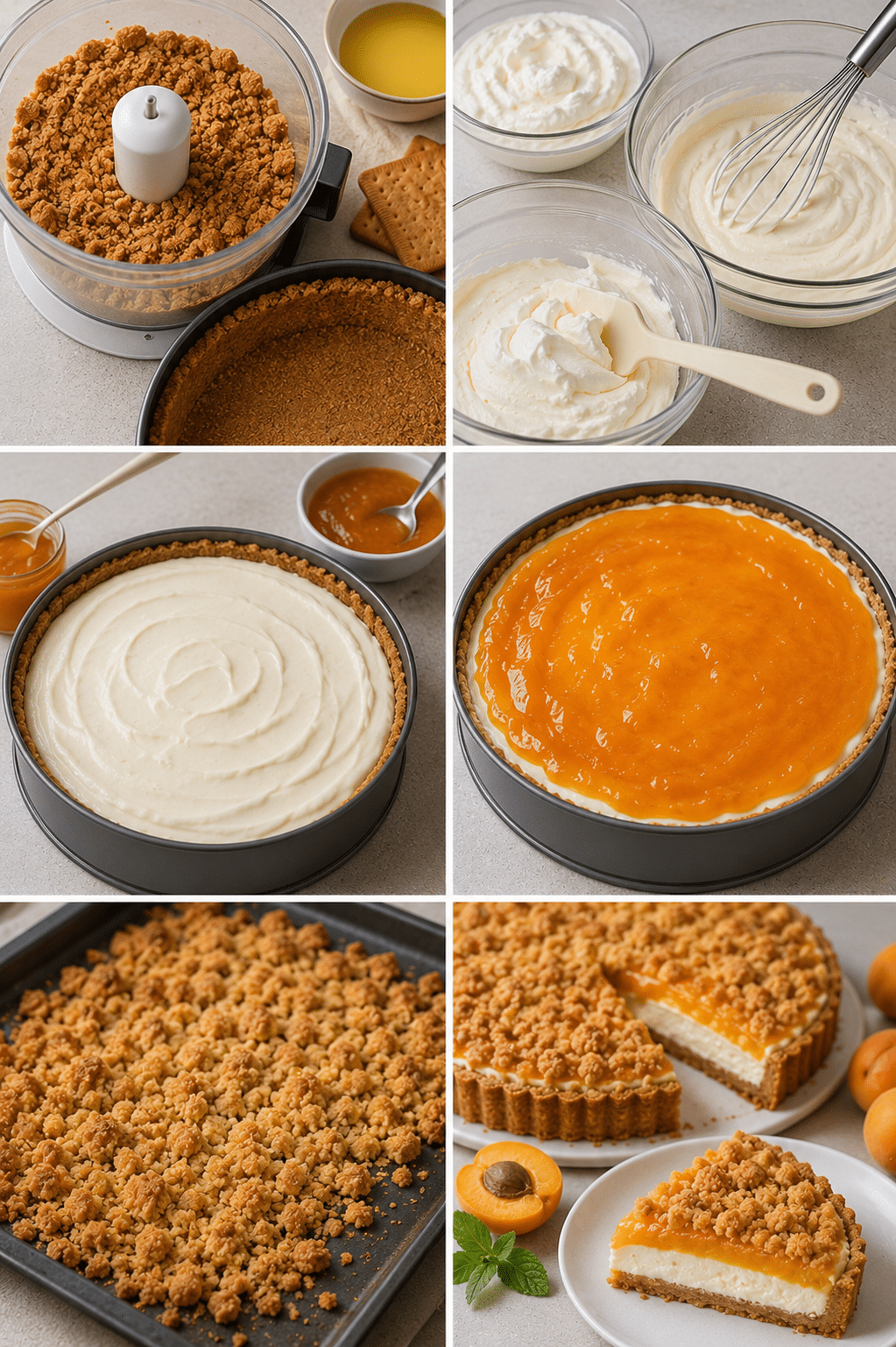 Le Guide de Préparation : Tarte Sans Cuisson au Mascarpone et Abricot : le dessert frais