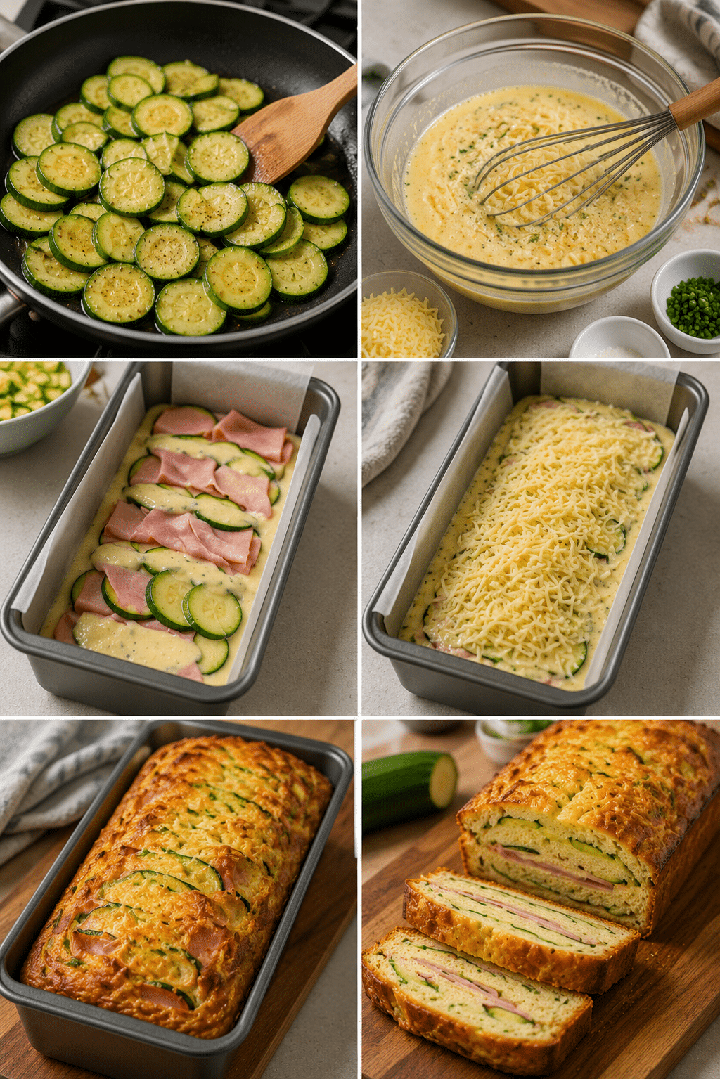 Cake Courgette et Jambon : le cake salé moelleux et savoureux parfait pour l’été
