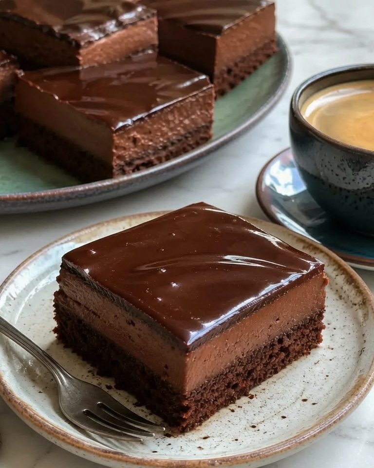 Carrés Chocolat et Mascarpone : le dessert ultra-crémeux et intense qui fait l’unanimité