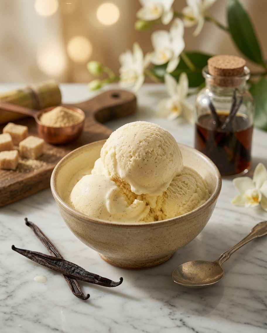 Crème Glacée Maison à la Vanille : la recette onctueuse, douce et authentique