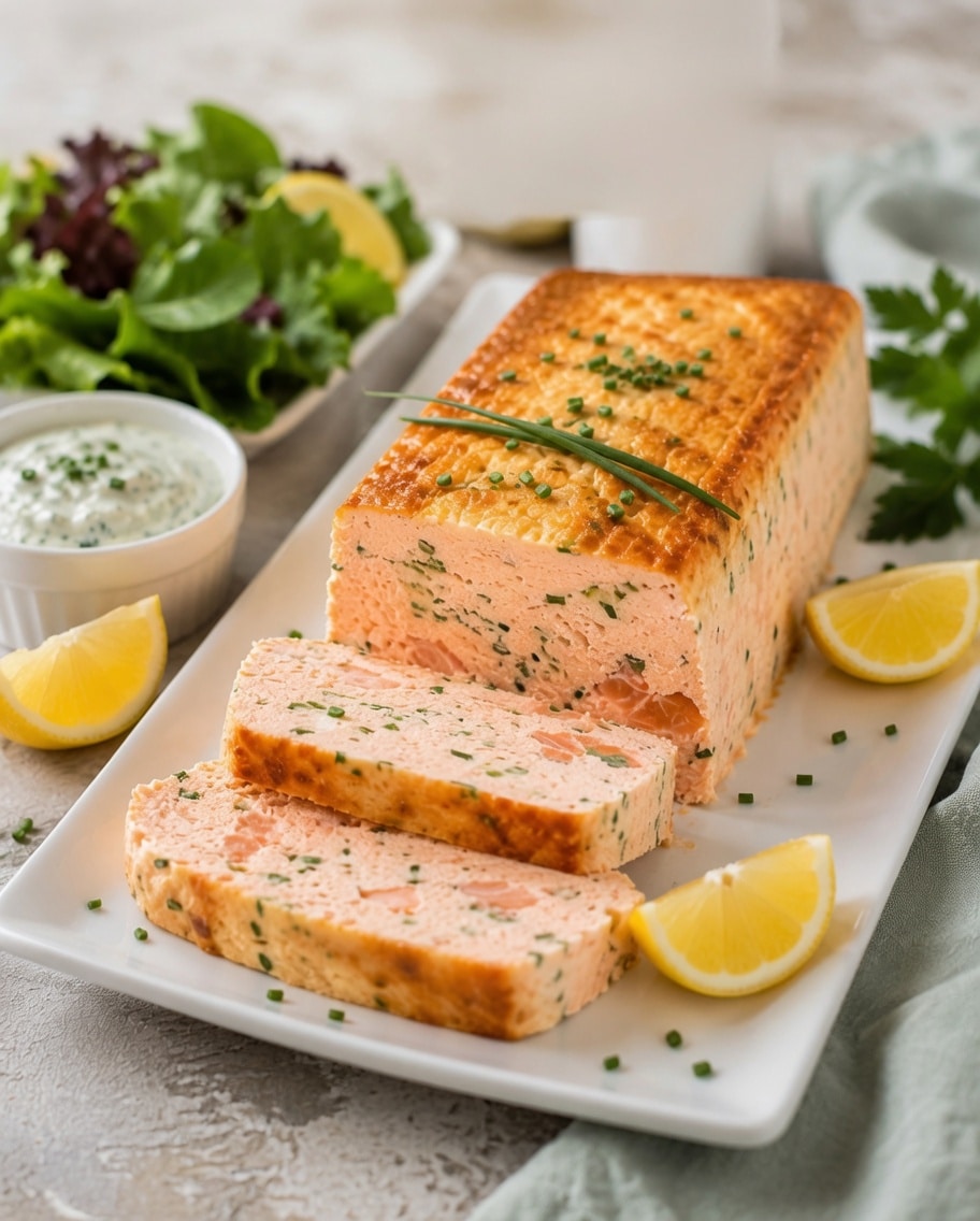 Terrine de Saumon à la Ciboulette