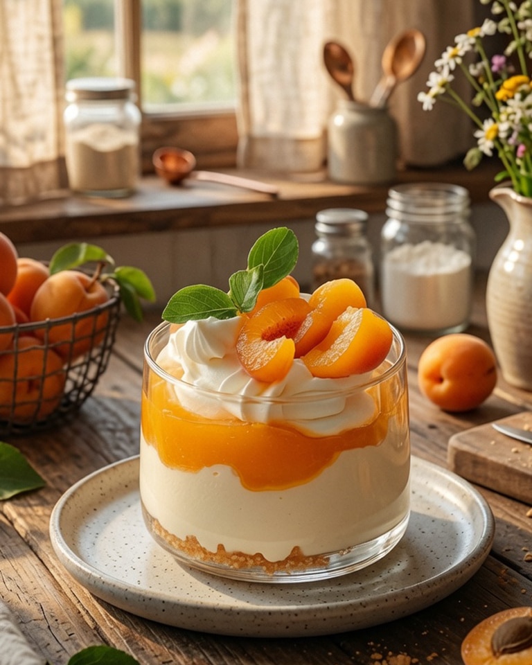 Mousse Abricot Mascarpone : la crème légère, fruitée