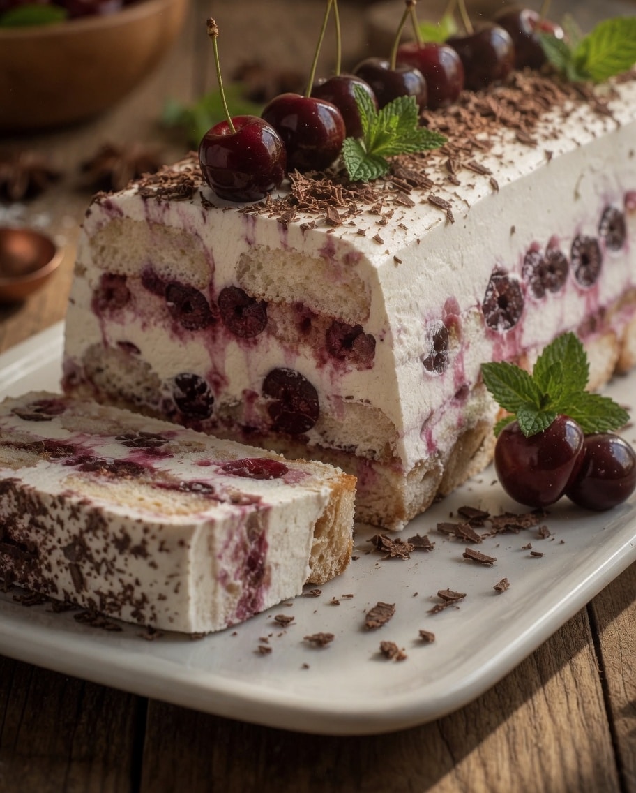 Terrine de Boudoirs aux Cerises