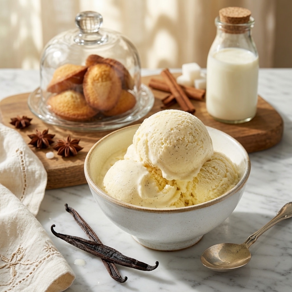 Crème Glacée Maison à la Vanille : la recette onctueuse, douce et authentique qui fait fondre tout