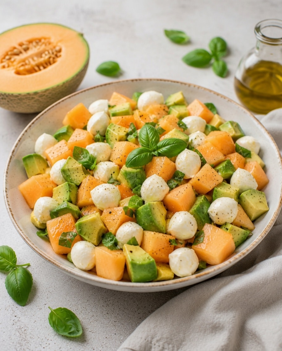 Salade Melon-Avocat : la recette fraîche, colorée