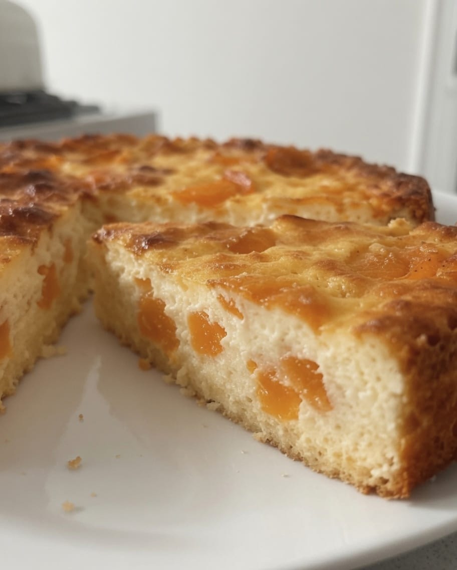 Gâteau au Fromage Blanc et Abricots : le dessert moelleux, léger et fondant