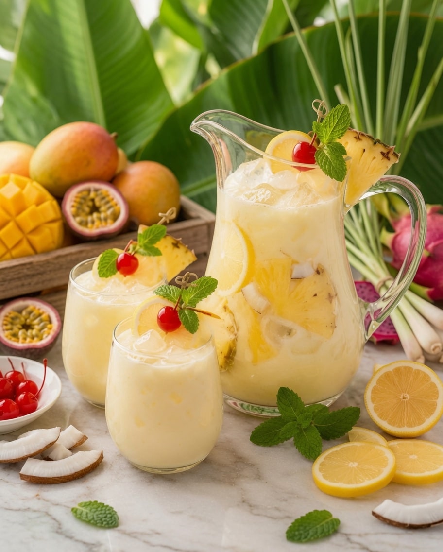 Piña Colada Maison : le cocktail exotique