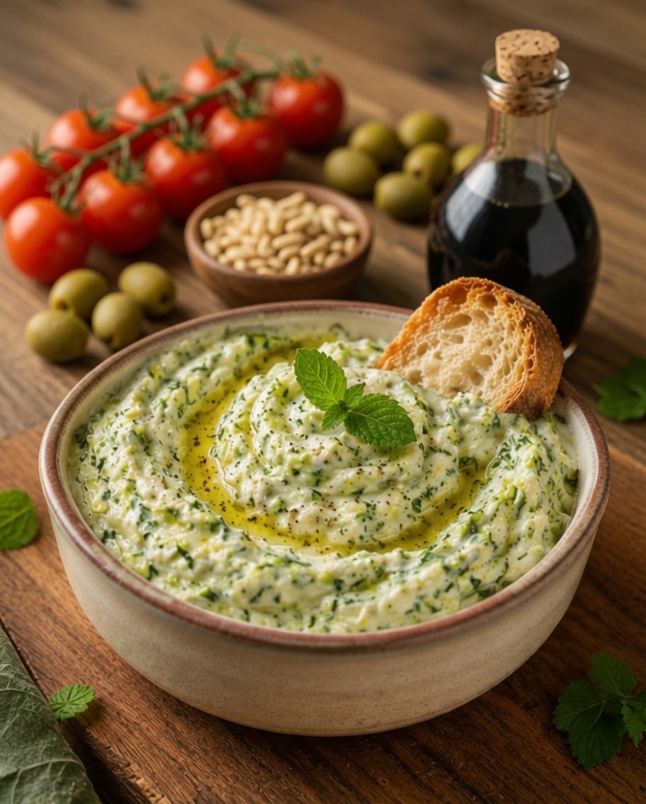 Tartinade de Courgette au Chèvre Frais