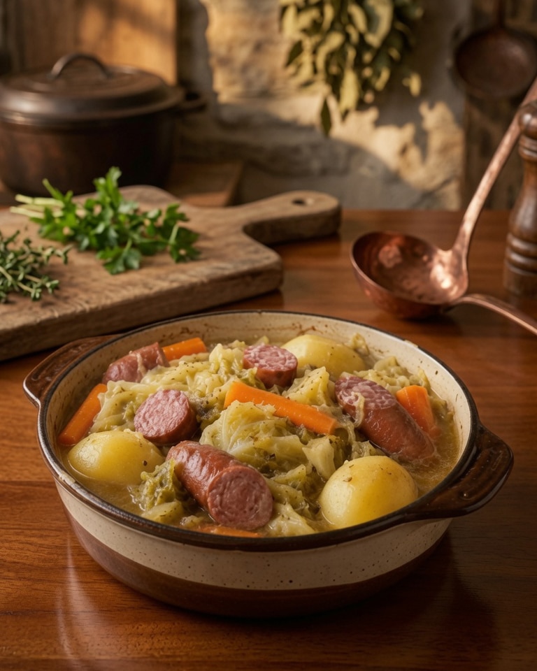 Potée aux Saucisses et Chou : le plat réconfortant et généreux