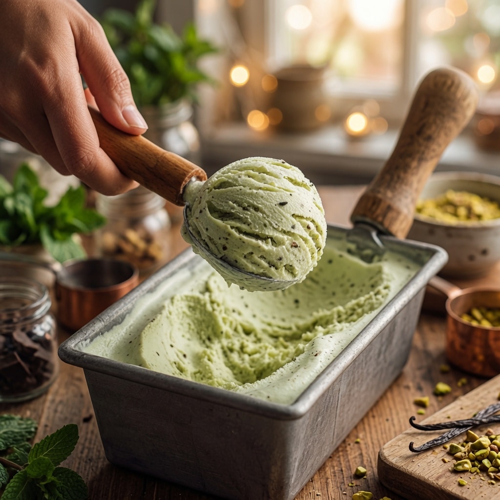 Glace Italienne à la Pistache : la recette authentique