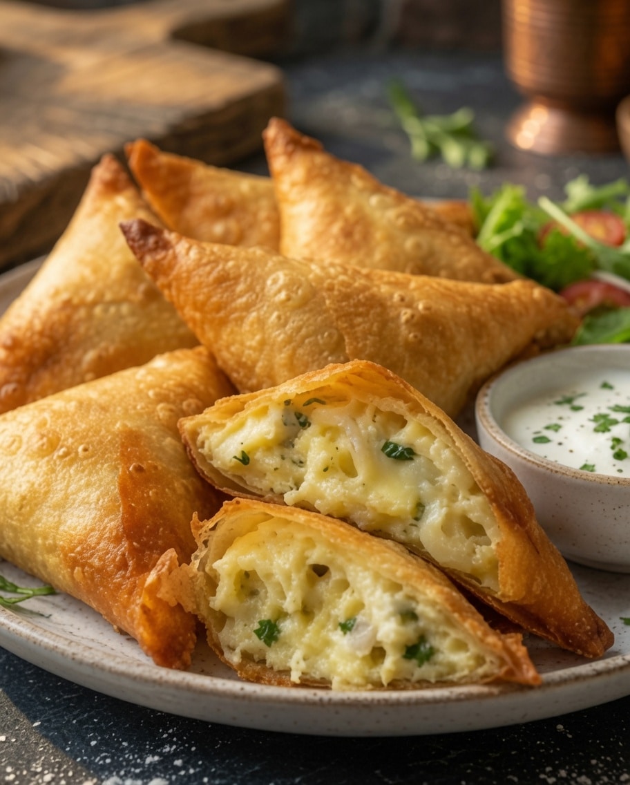 Samoussas Pomme de Terre et Fromage : croustillants, fondants et parfaits