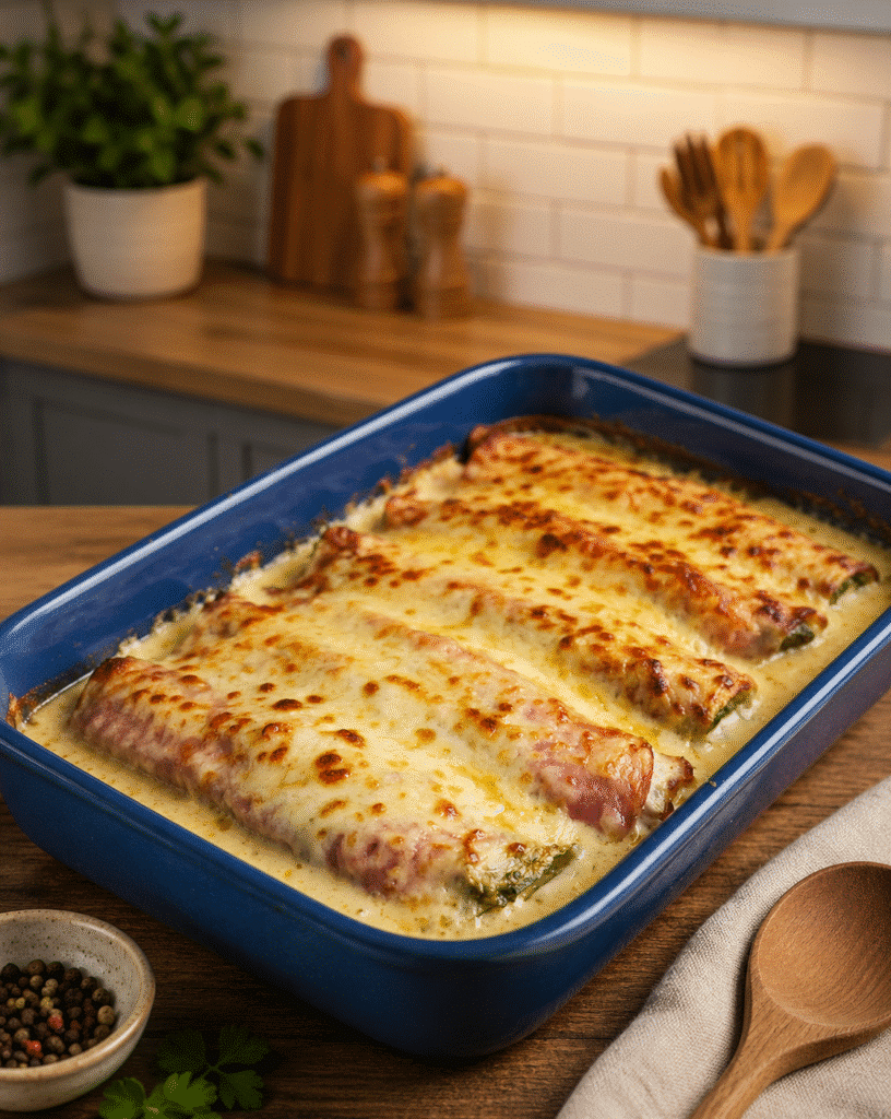 Courgettes au Jambon Gratinées : la revisite légère et gourmande des endives au jambon