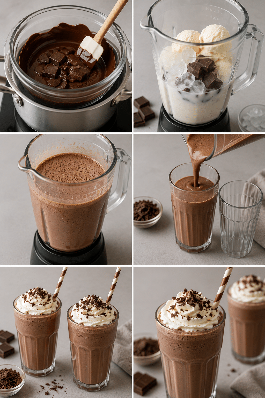 Chocolat Frappé Maison : rapide, crémeux