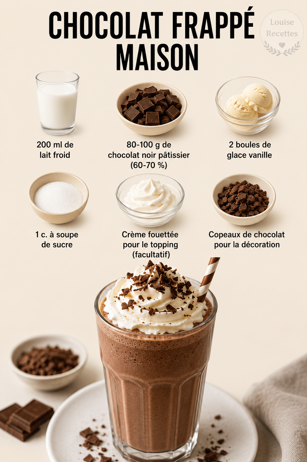 Chocolat Frappé Maison