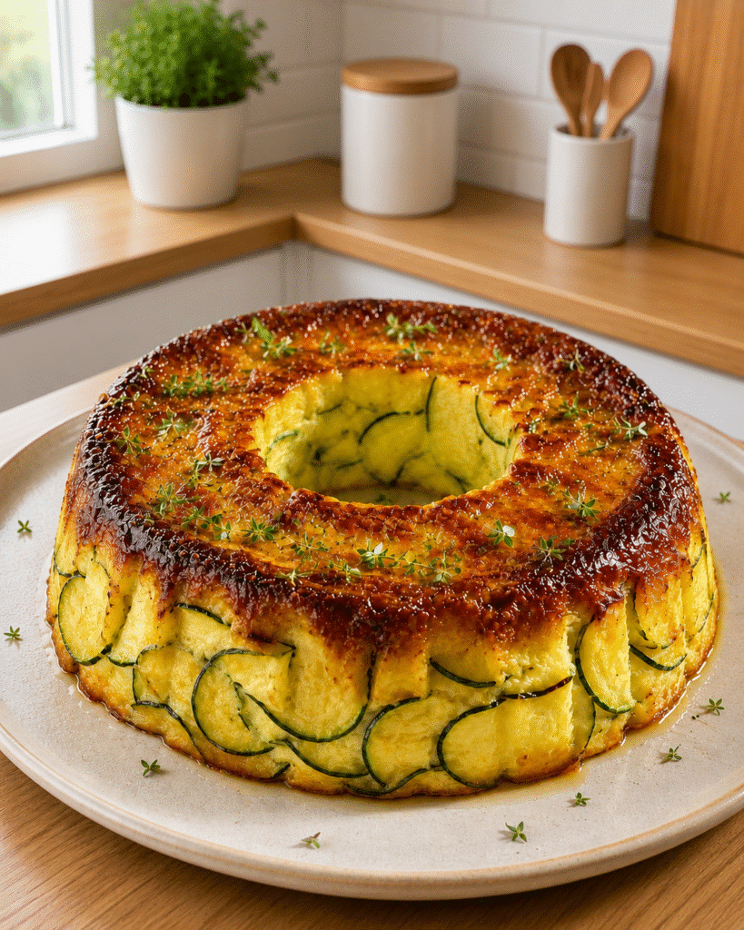 Flan de Courgettes Léger et Fondant : le plat aérien et savoureux