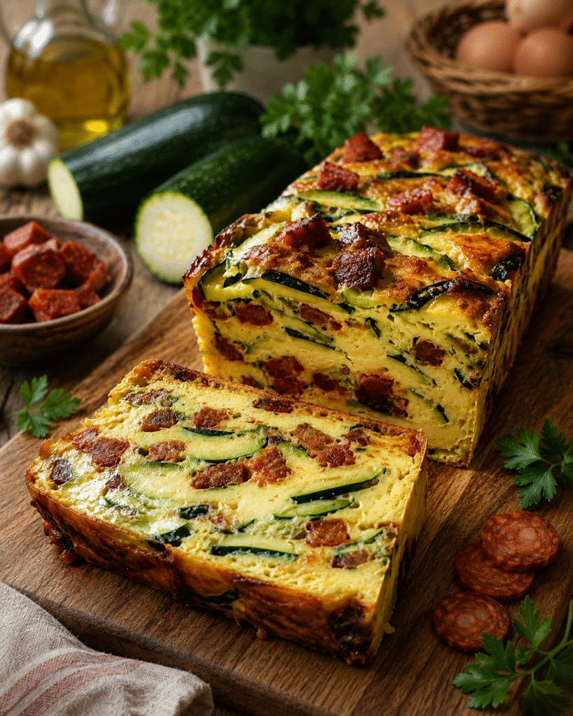 Terrine de Courgettes au Chorizo : la recette légère,
