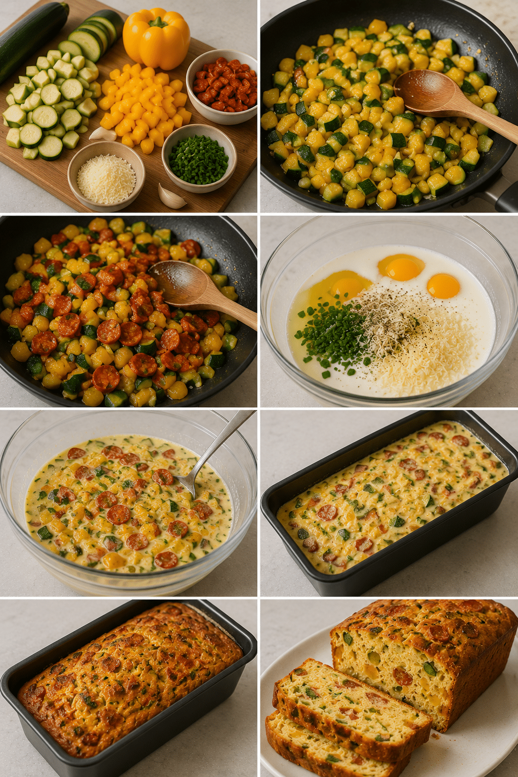 Terrine de Courgettes au Chorizo : la recette légère, savoureuse et parfaite pour l’été