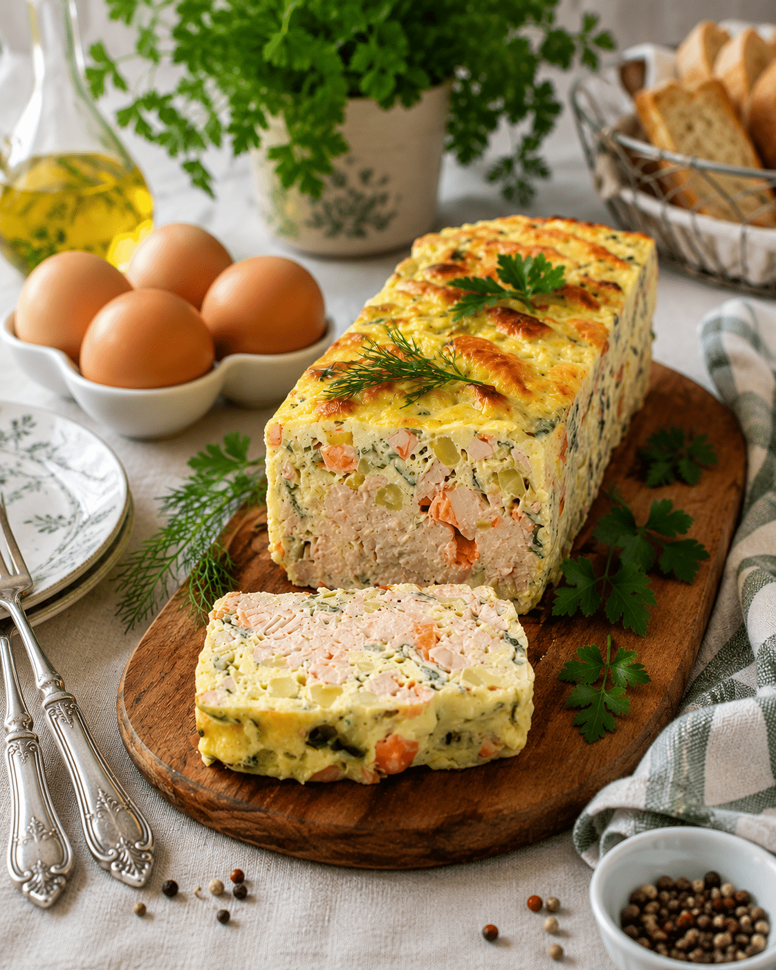 Terrine de Poisson Froide — Fraîche, Légère & Facile