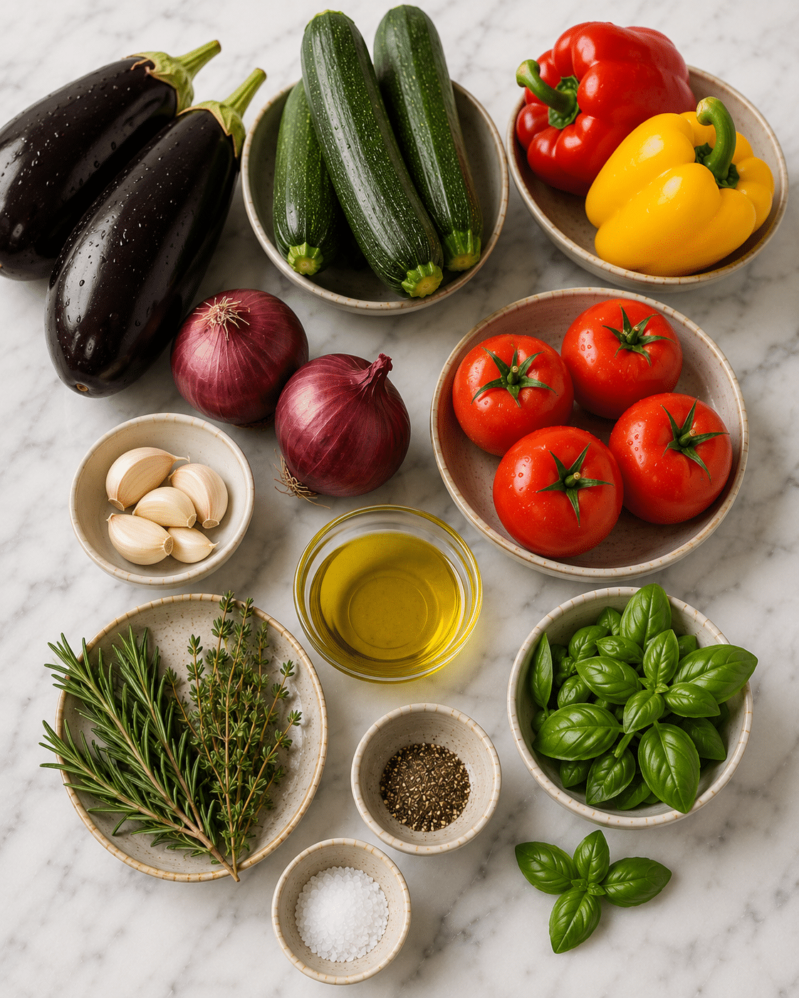 La Liste des Ingrédients : Ratatouille Confite au Four : la recette fondante, parfumée et ultra gourmande de l’été