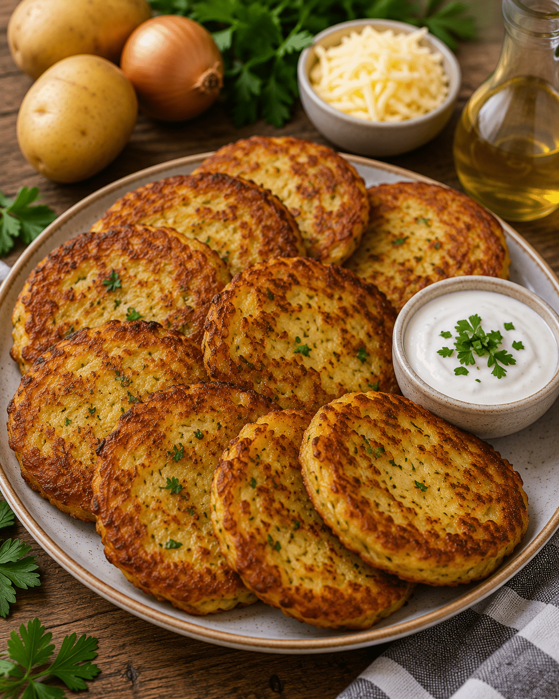 Galettes de Pommes de Terre Croustillantes : la recette simple et irrésistible qui fait craquer