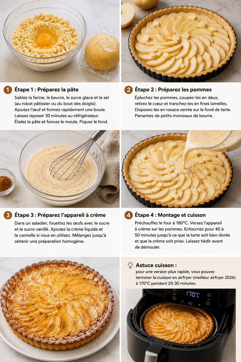 Tarte Alsacienne aux Pommes