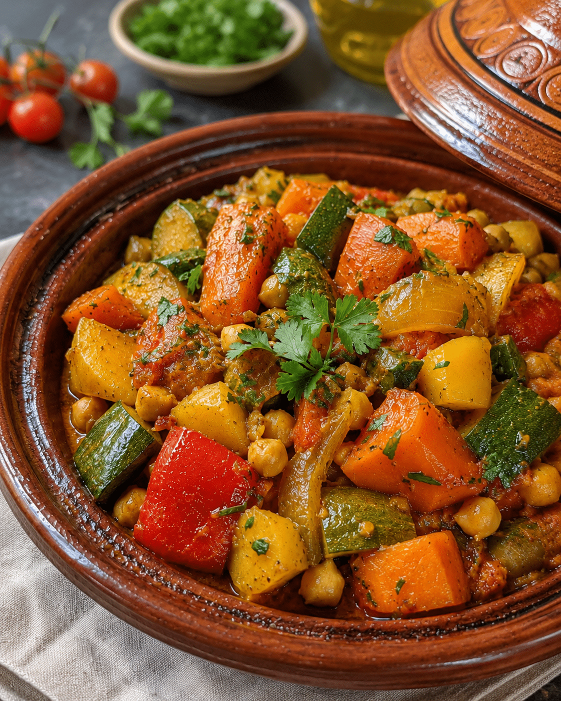 Tajine de Légumes : le plat coloré, parfumé
