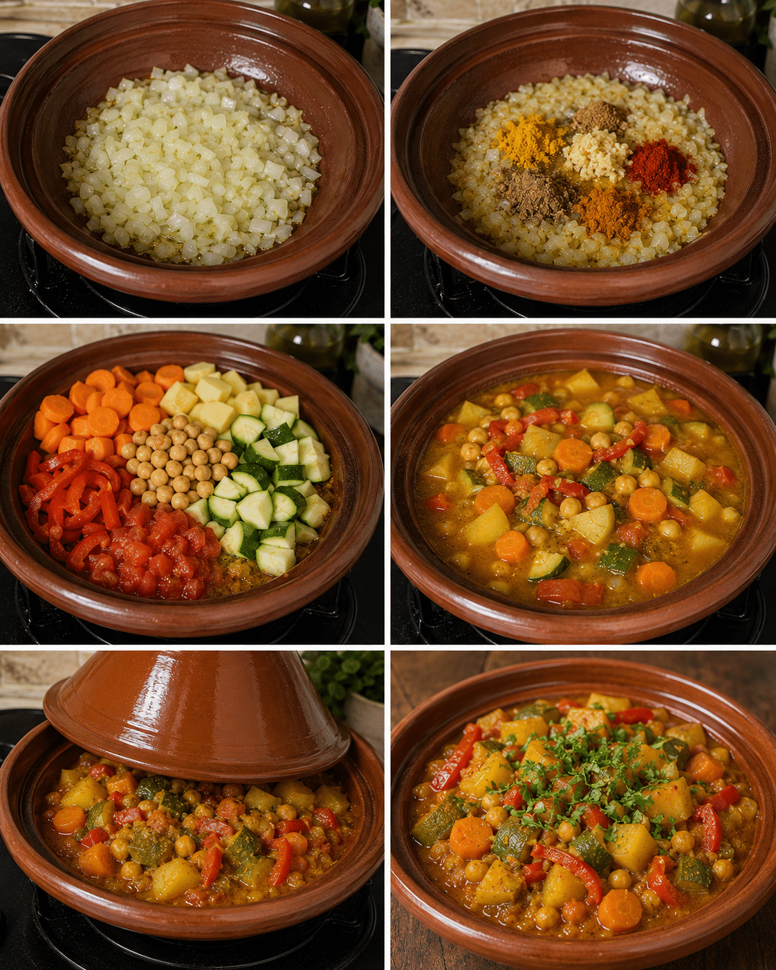 Tajine de Légumes : le plat coloré, parfumé et réconfortant