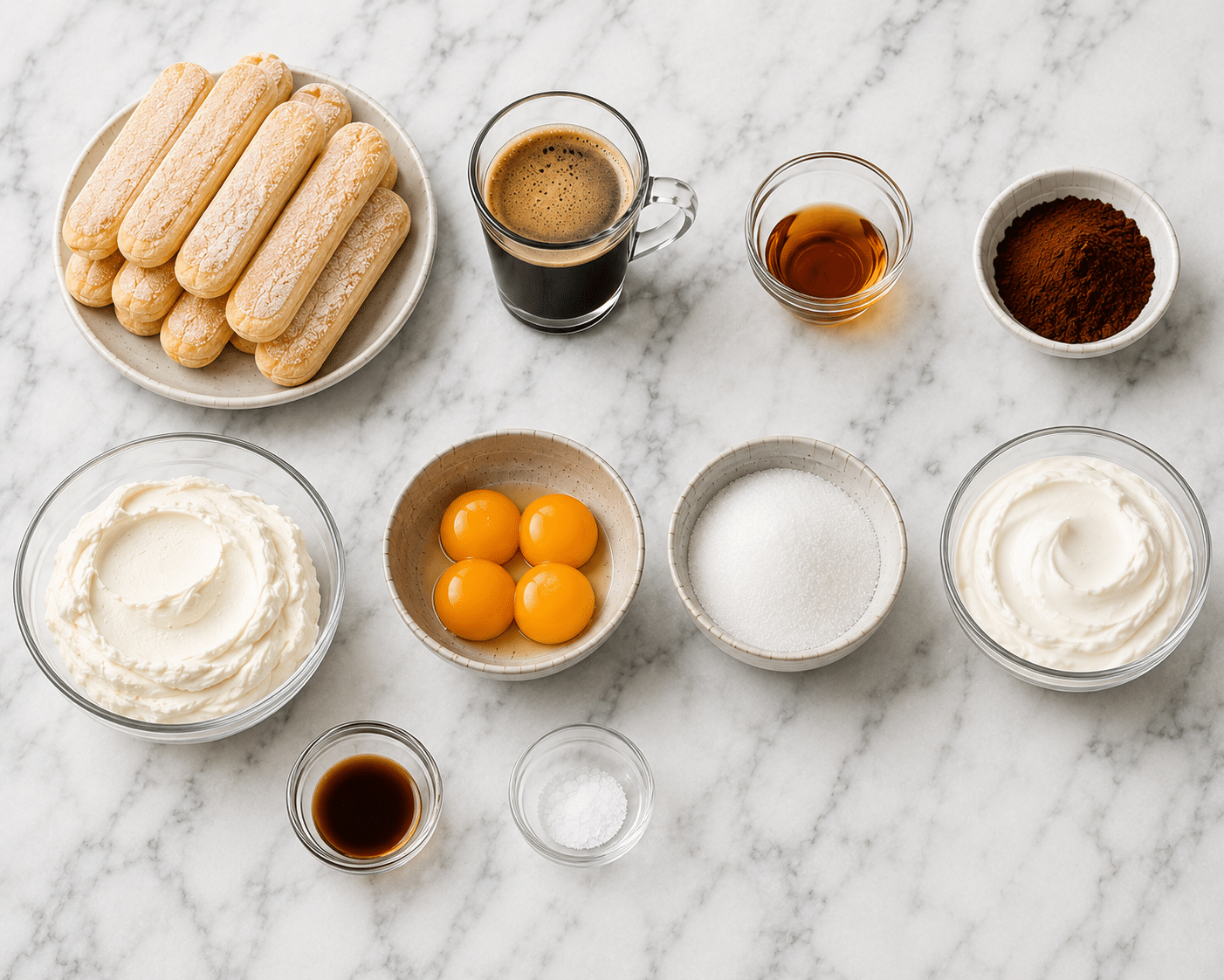 La Liste des Ingrédients : Charlotte Tiramisu Style : l’élégante charlotte revisité façon tiramisu sans cuisson