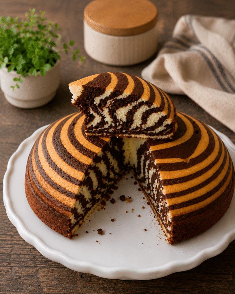 Zebra Cake Maison