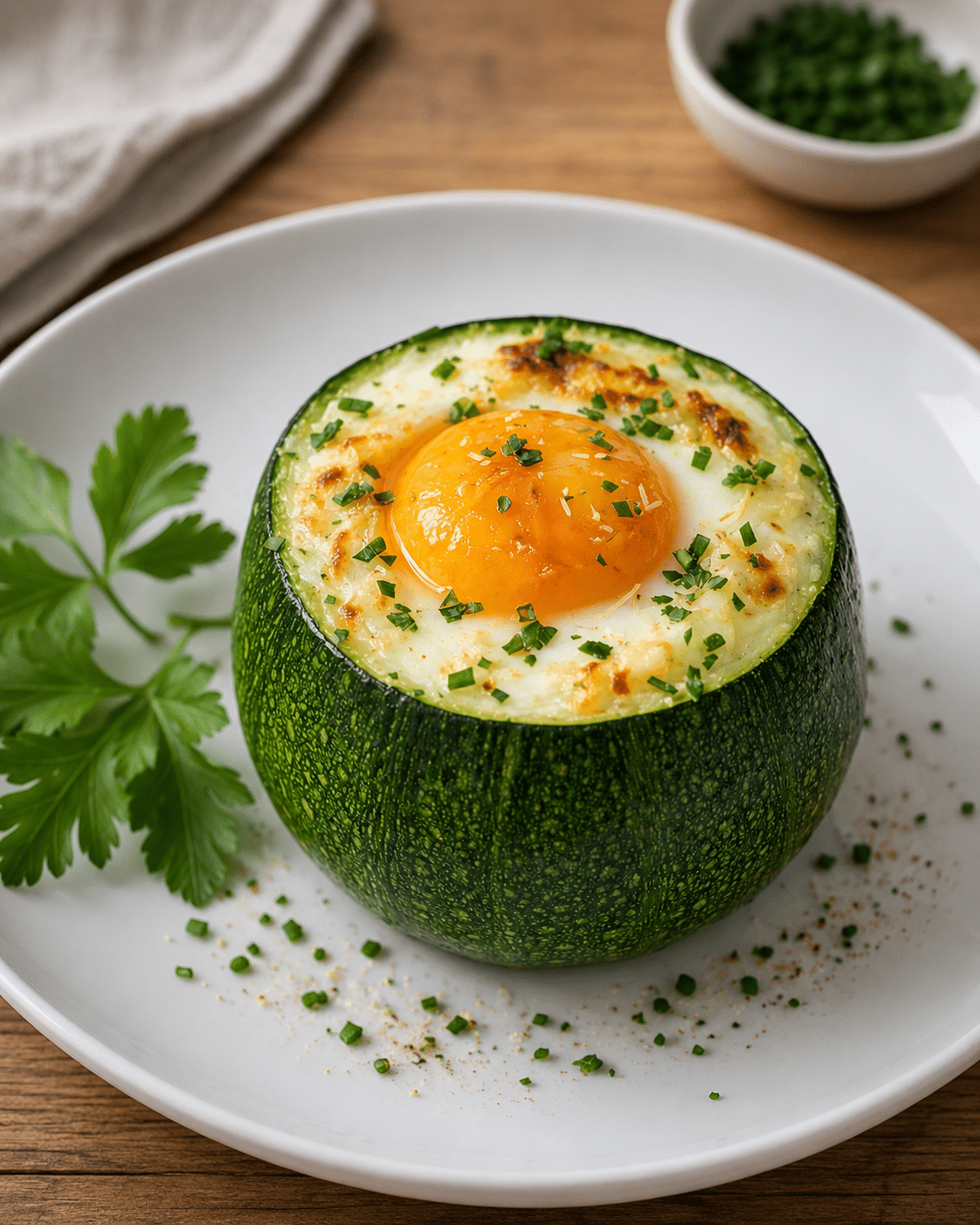 Œufs Cocotte en Courgette : le plat moelleux Œufs Cocotte en Courgette : le plat moelleux