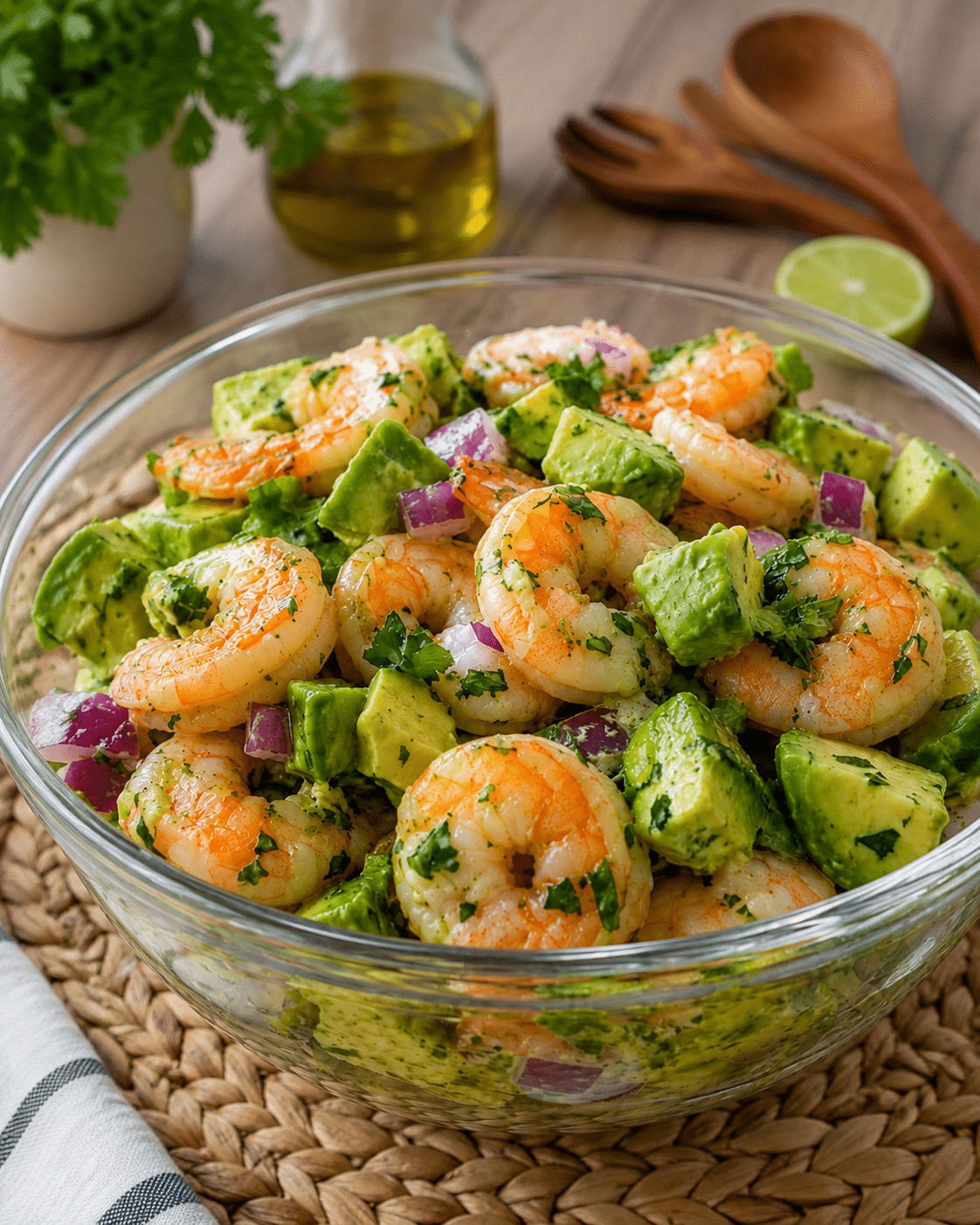 Salade de Crevettes Avocat