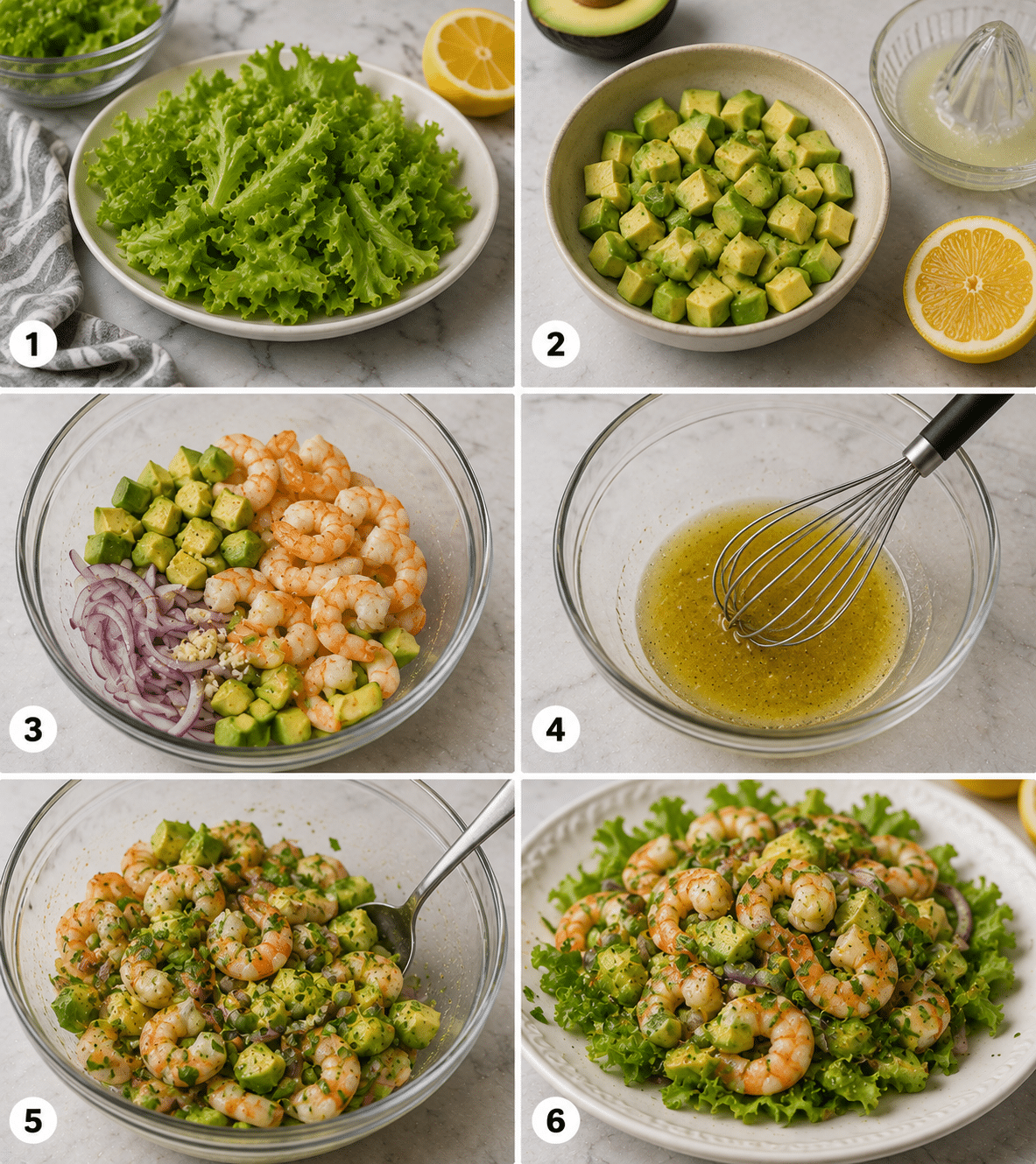 Le Guide de Préparation : Salade de Crevettes Avocat : la fraîcheur croquante