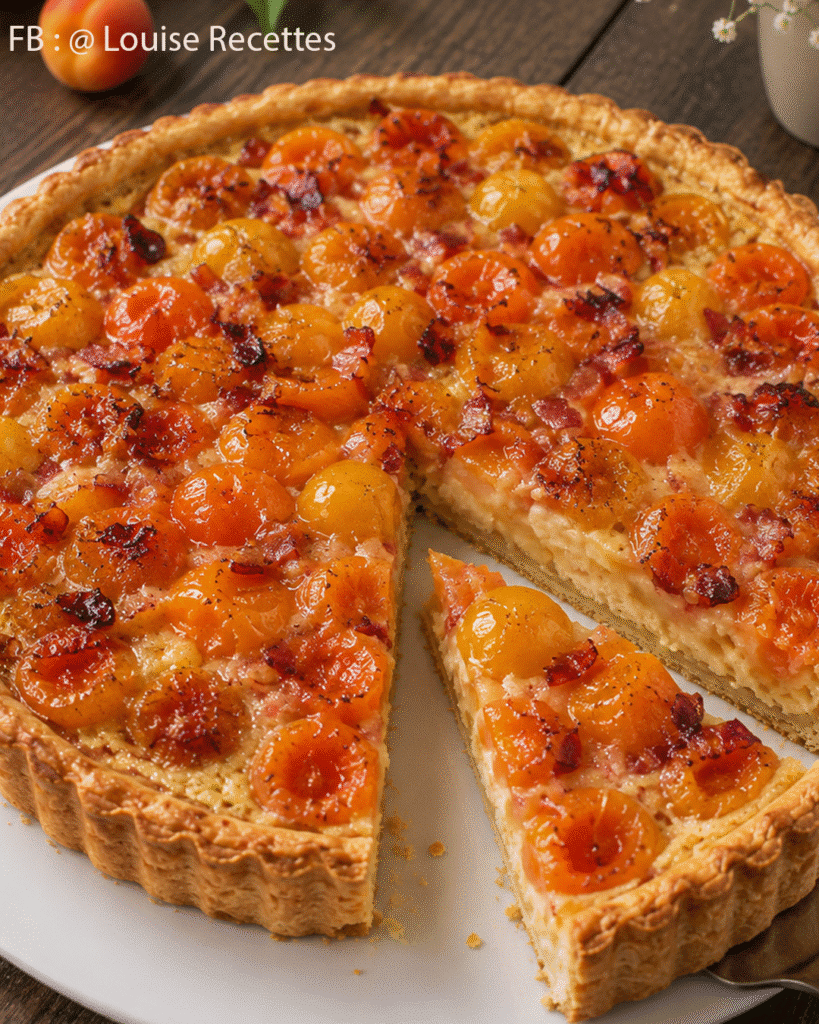 Tarte aux Mirabelles, Crème d’Amande et Mascarpone : le dessert