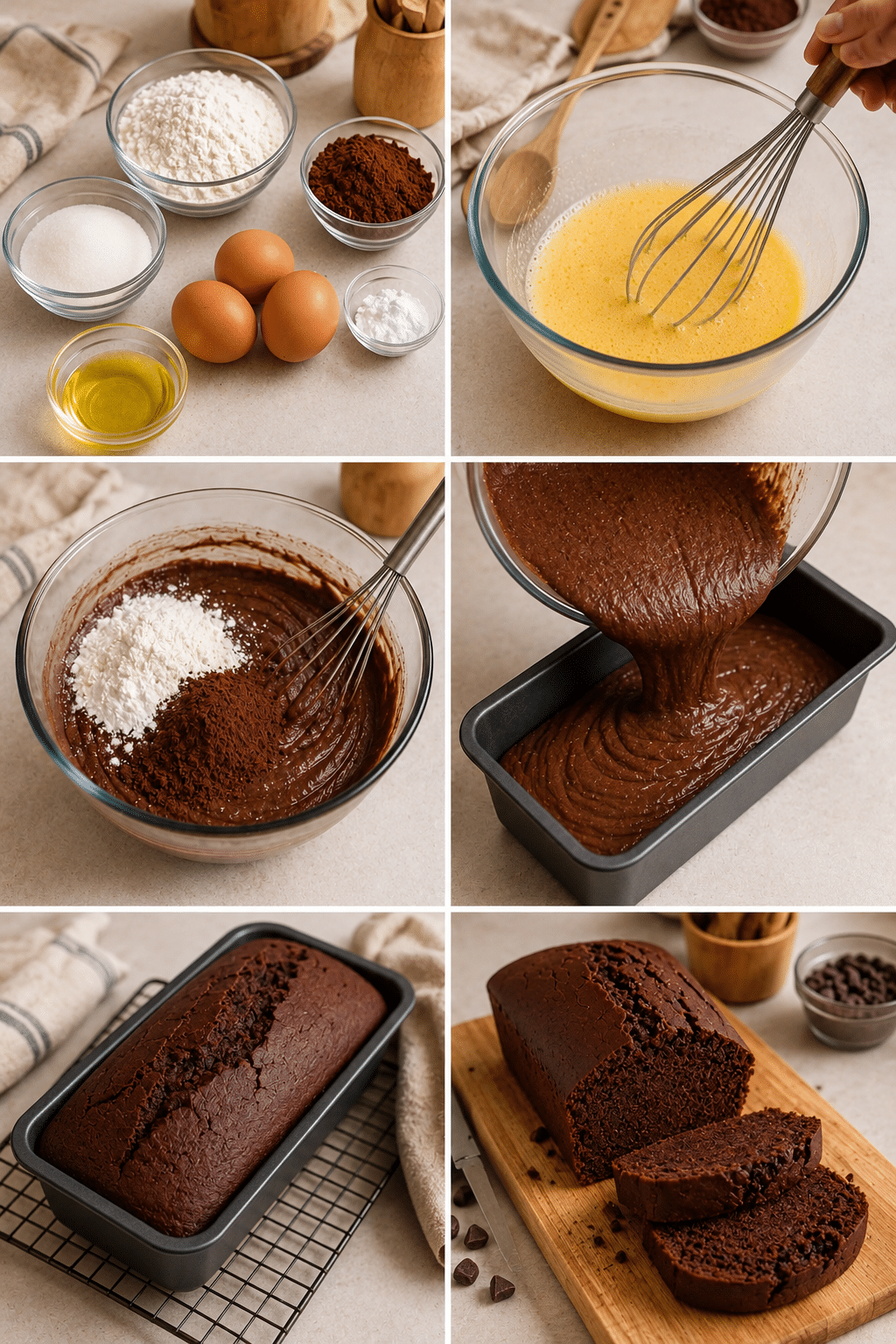 Le Guide de Préparation : Cake au Chocolat des 7 Cuillères : le gâteau ultra-simple, moelleux et intense