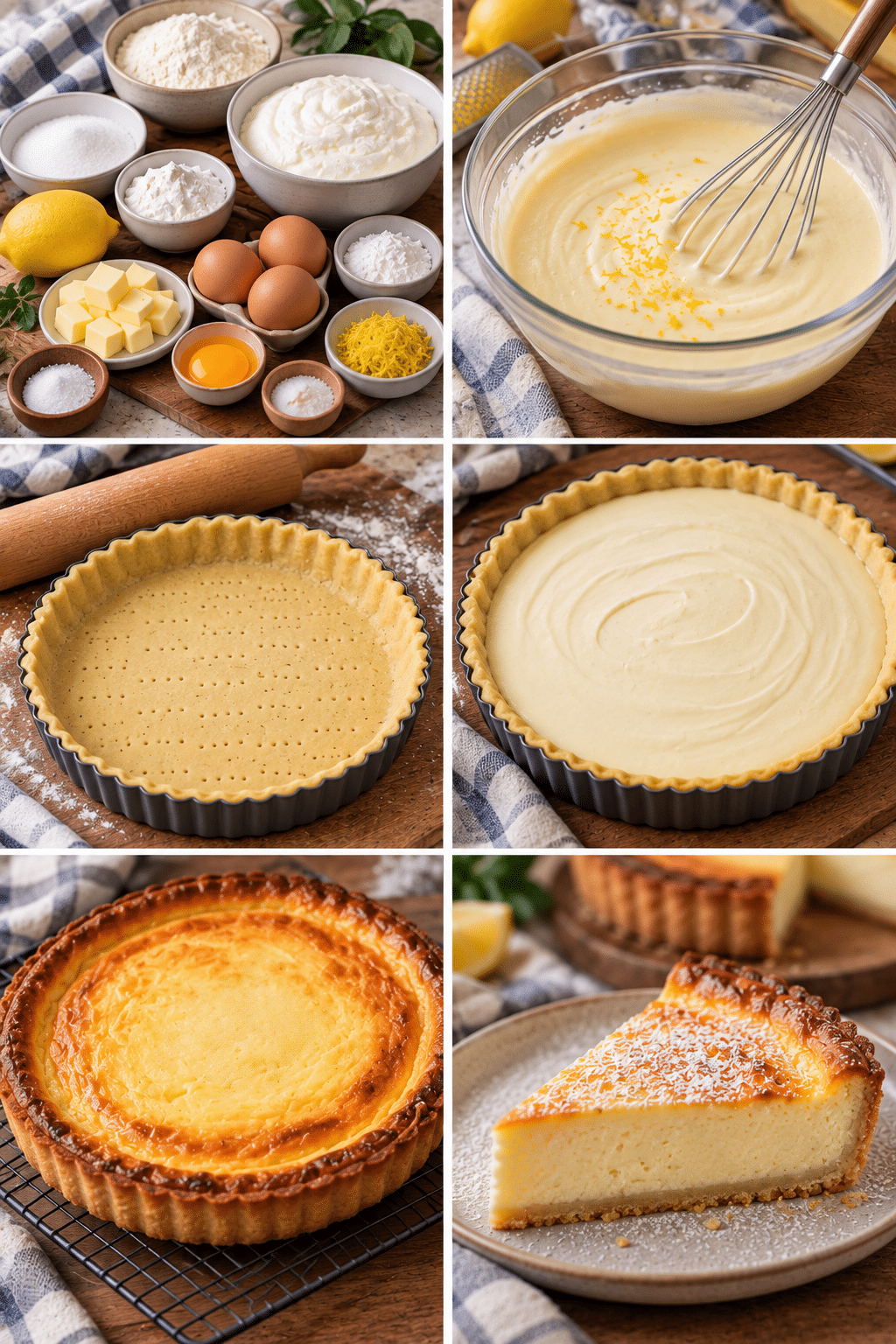 Guide de Préparation : Tarte au fromage blanc à l’alsacienne : crémeuse, légère et fondante
