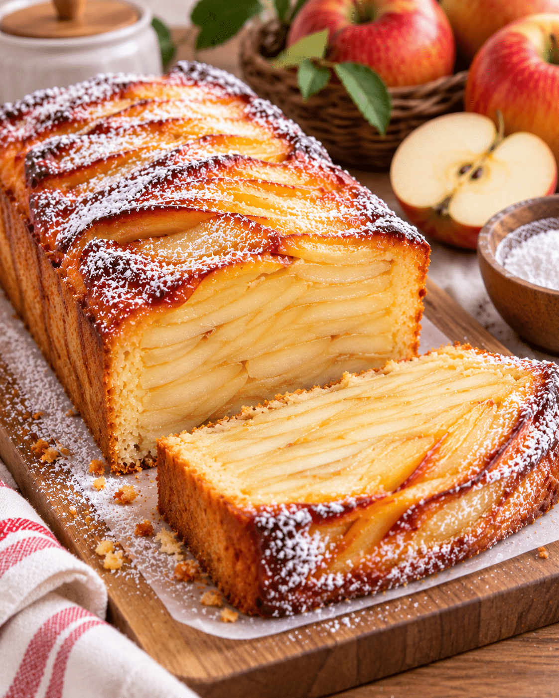 Tarte aux pommes « Invisible » : fondante, légère