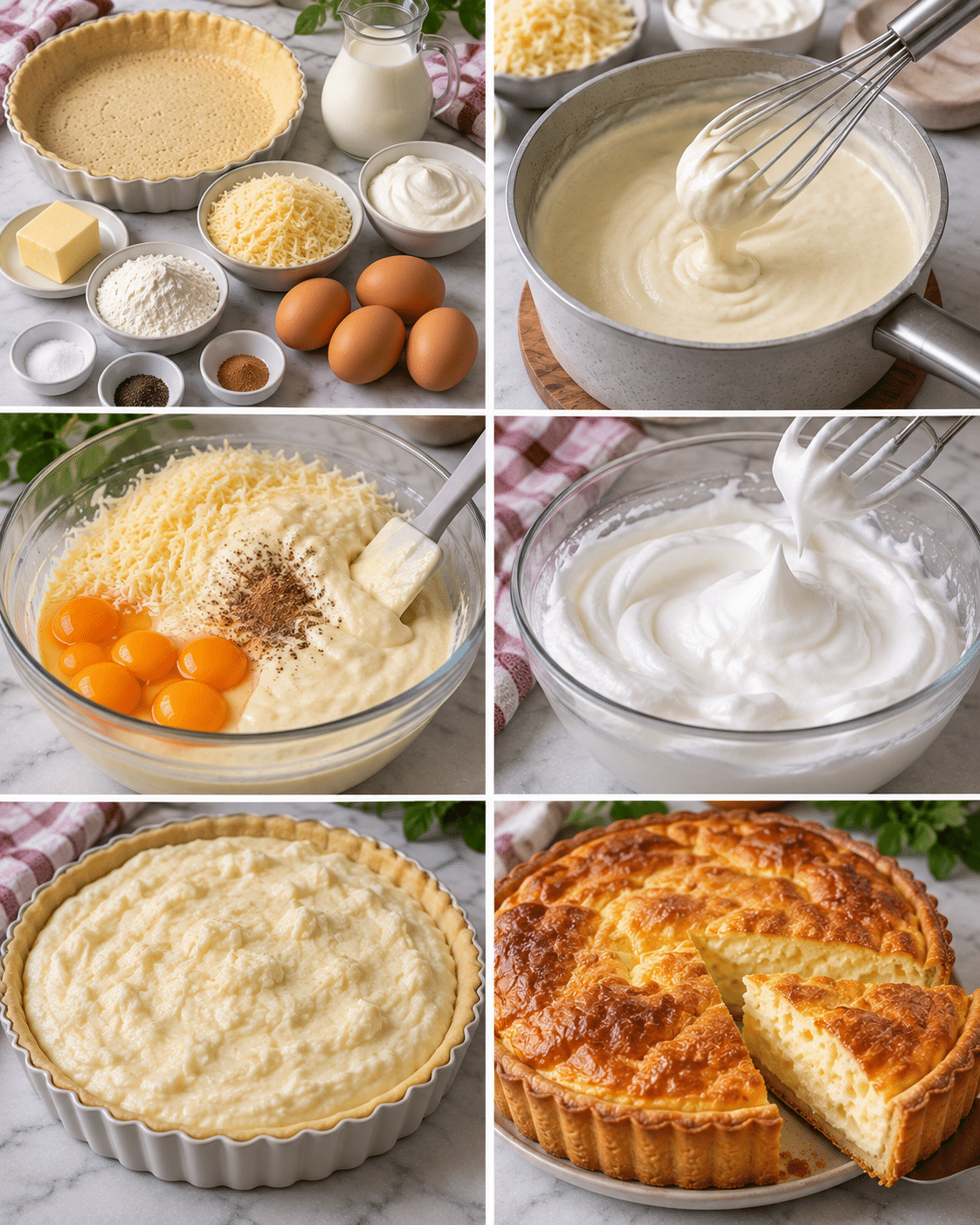 Le Guide de Préparation : Quiche Soufflée au Fromage : une recette légère, généreuse et ultra-gourmande Le Guide de Préparation : Quiche Soufflée au Fromage : une recette légère, généreuse et ultra-gourmande