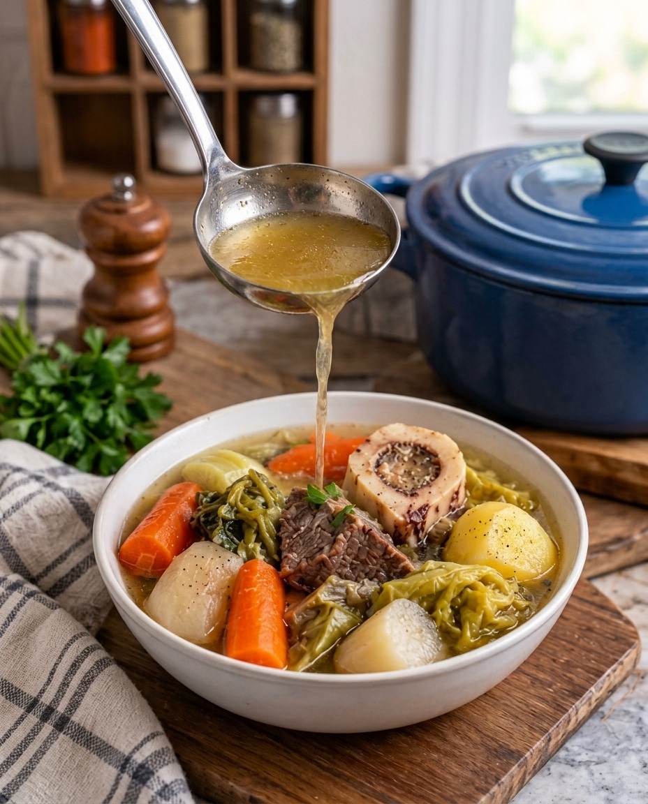 Pot-au-Feu de Bœuf Tendre et Moelleux : La Recette Familiale Réconfortante