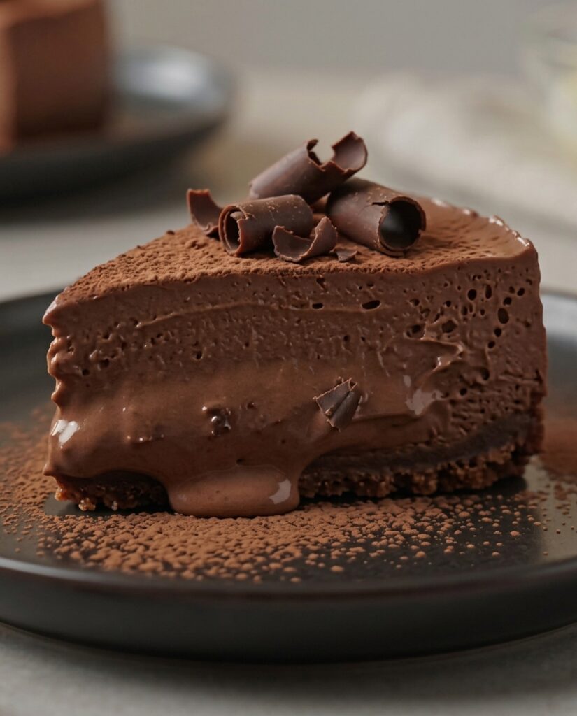 Cheesecake au Chocolat Sans Cuisson : une recette ultra crémeuse en 5 minutes