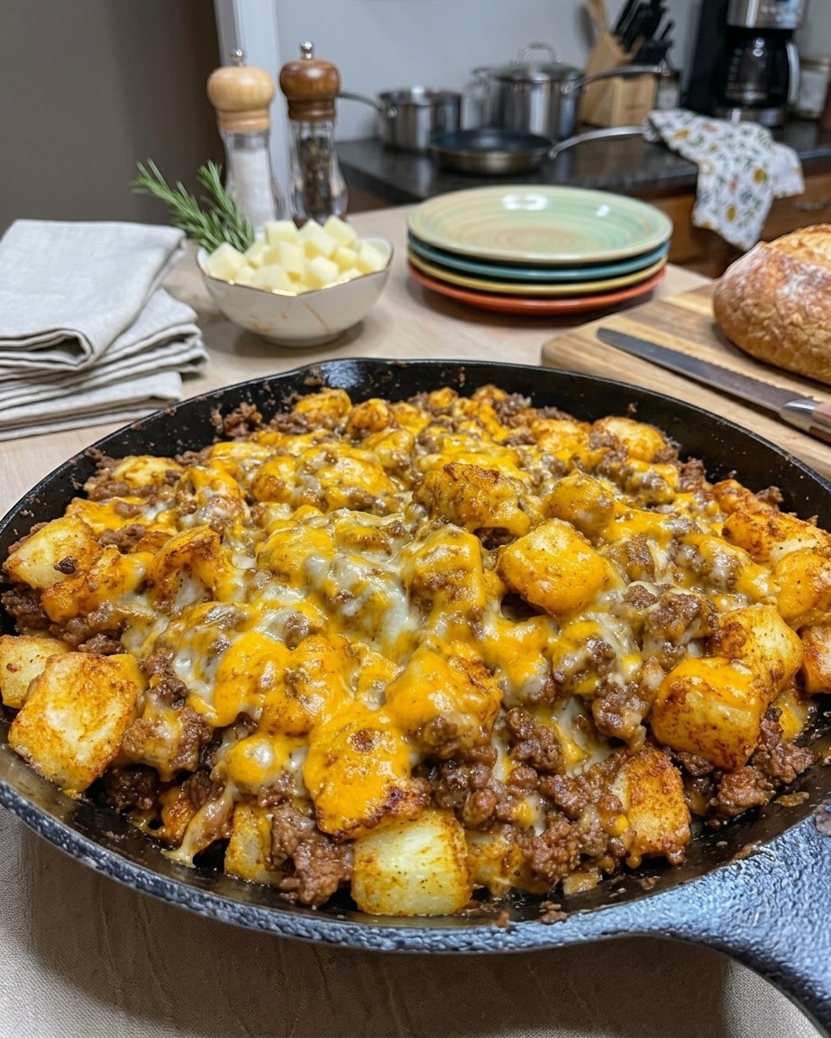 Easy Sloppy Joe Potato Skillet: The Ultimate One-Pan Comfort Food Dinner
