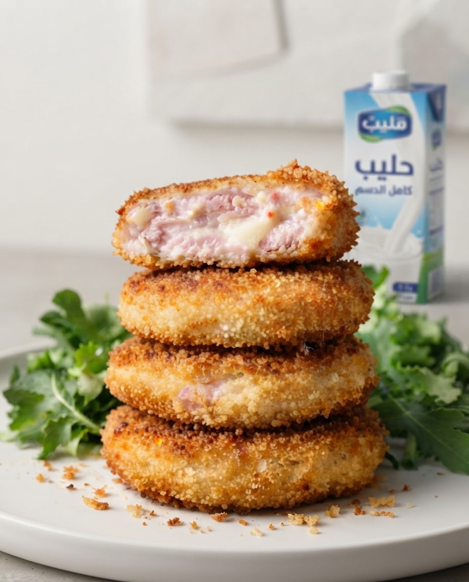 Nuggets de Jambon au Kiri, Croustillants à la Poêle