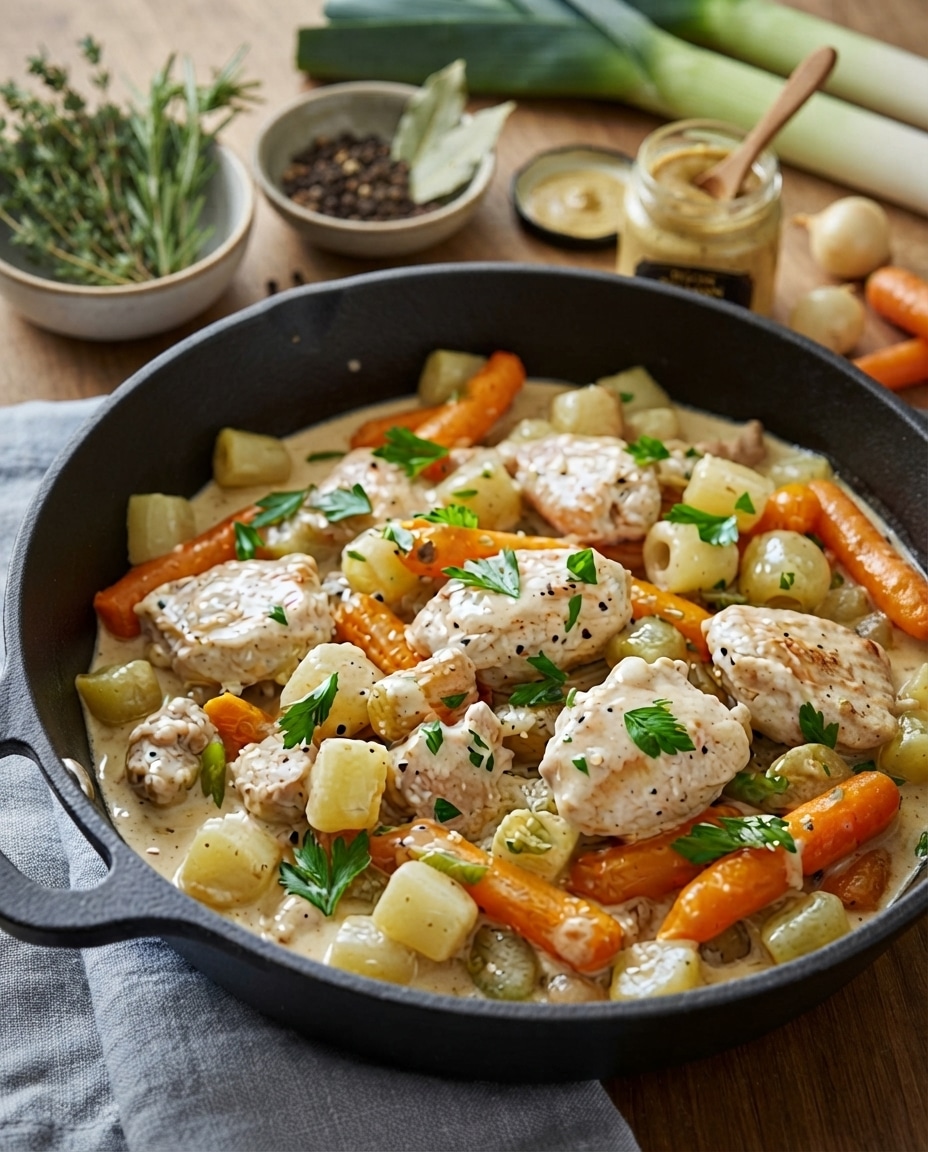 Waterzooi de Poulet aux Légumes Fondants