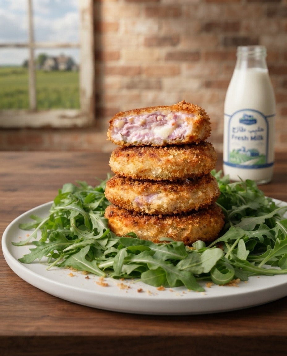 Nuggets de Jambon au Kiri, Croustillants à la Poêle