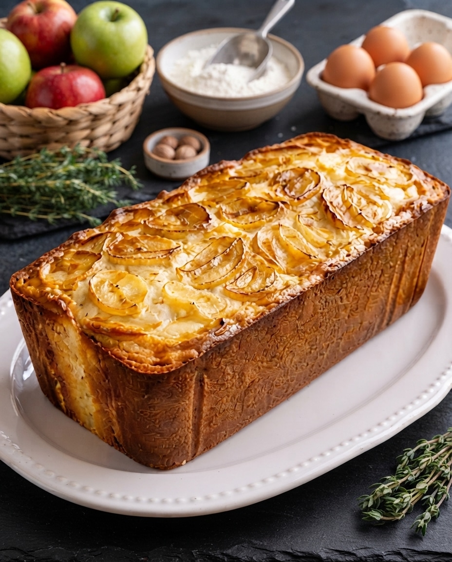 Cake aux Pommes et au Miel : un gâteau moelleux, fondant