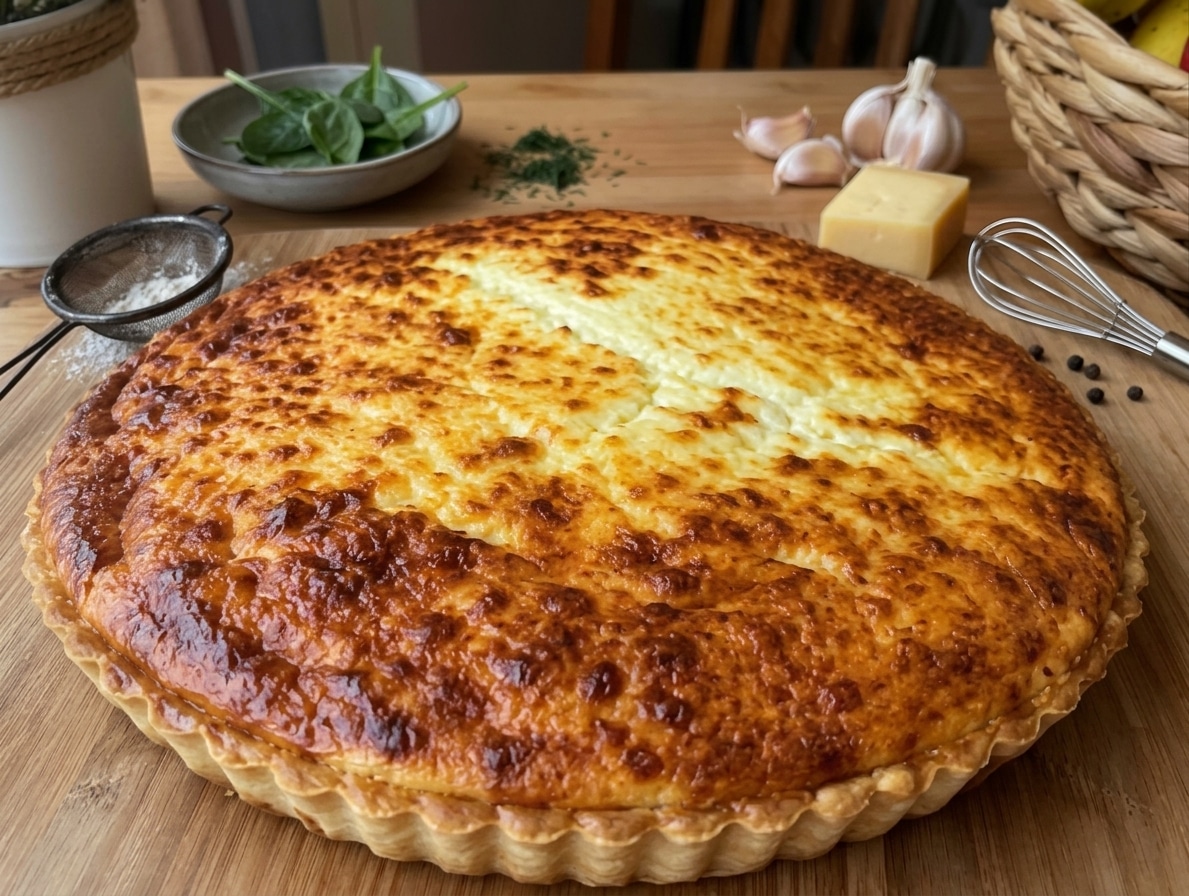 Quiche Soufflée au Fromage : une recette légère, généreuse et ultra-gourmande