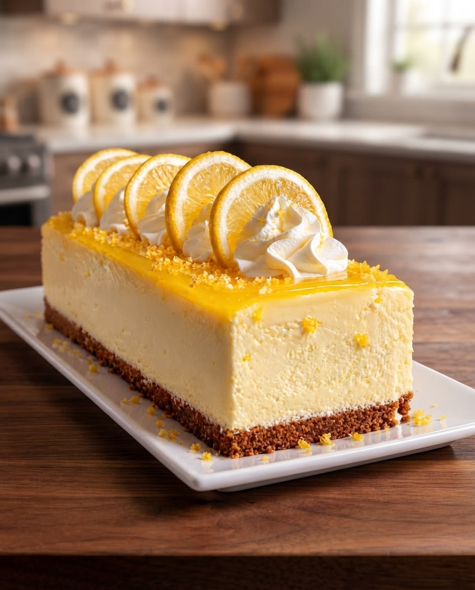 Tarte Mousse au Citron Sans Cuisson