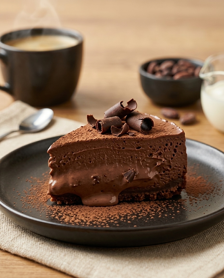 Cheesecake au Chocolat Sans Cuisson