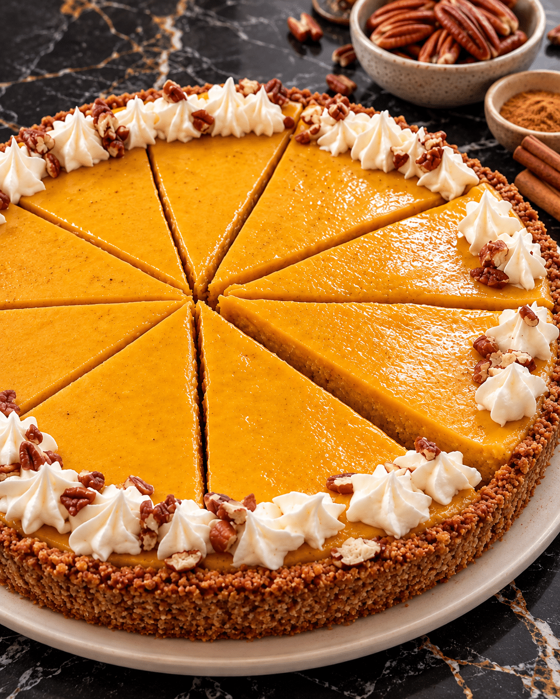 Pay cremoso de calabaza