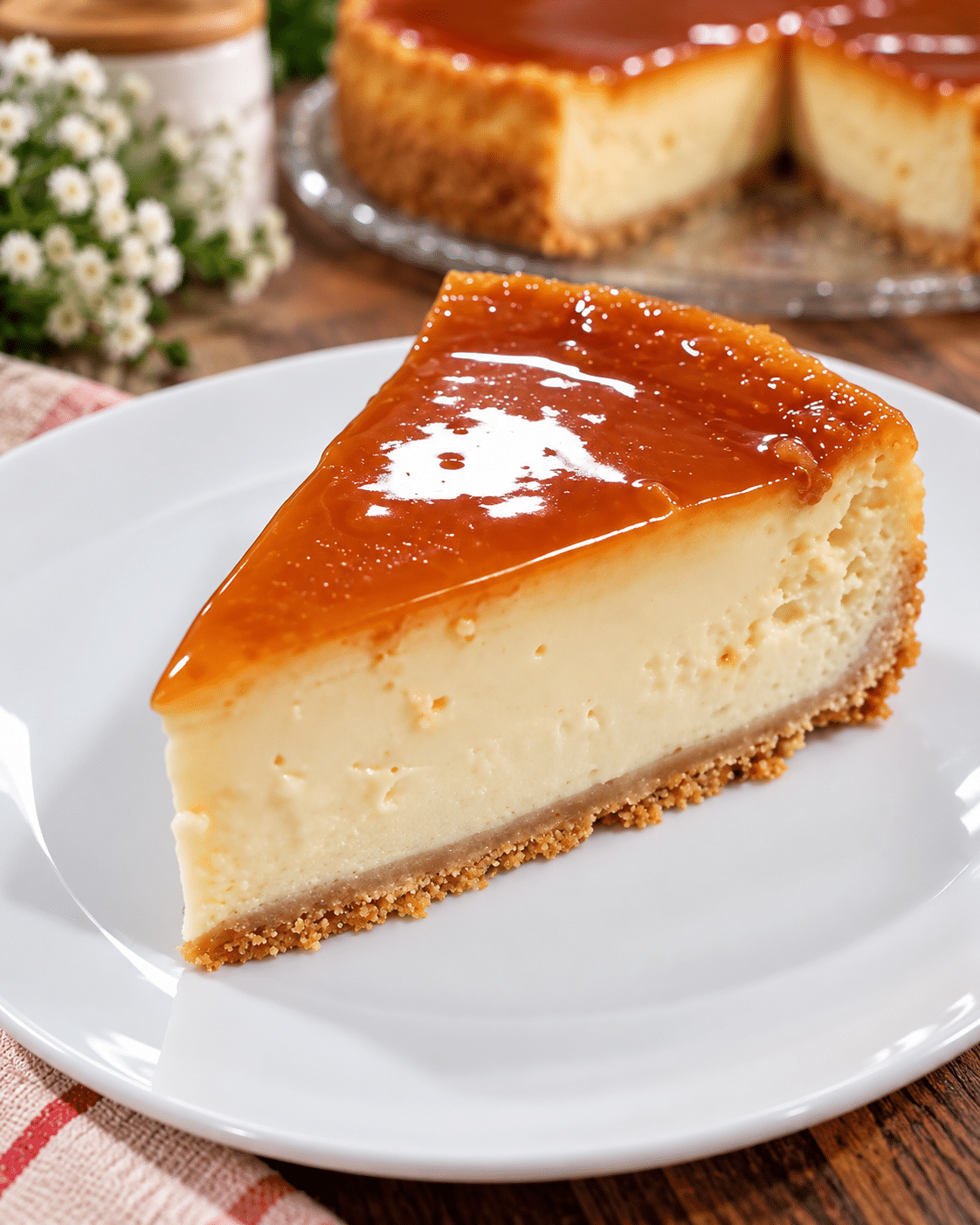 Tarta de cuajada fácil y cremosa