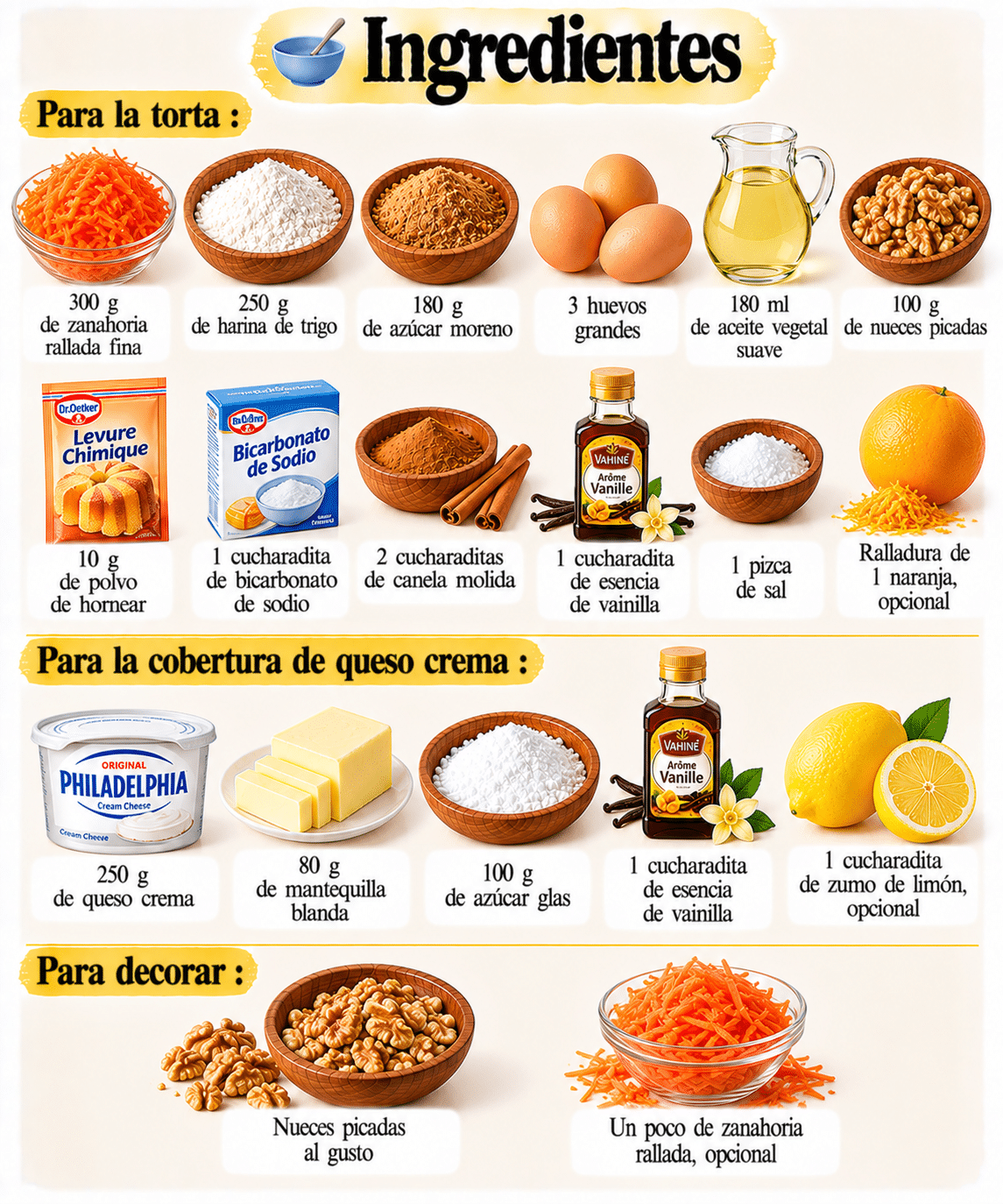 La Liste des Ingrédients : La verdadera torta de zanahoria que tienes que probar: jugosa, aromática y con cobertura perfecta